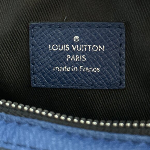 Louis Vuitton Blue Taigarama Monogram Trio Messenger Bag - Picture 4 of 4